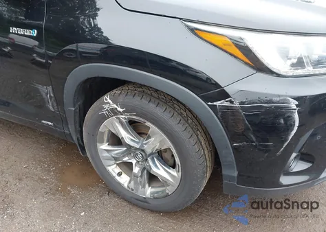 2018 Toyota Highlander Hybrid Limited Platinum из США, поврежденный, VIN 5TDDGRFH1JS050550